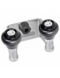 Uchwyt górny z rolkami do bramy przesuwnej (40 mm)