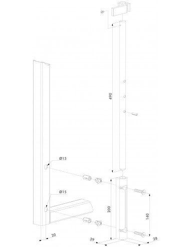 Zewnętrzny rygiel Locinox VSA