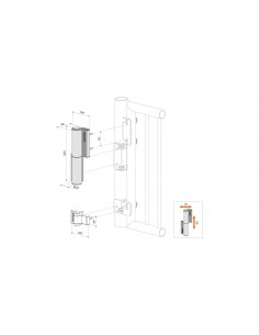 Samozamykacz Locinox TIGER-ZILV 2