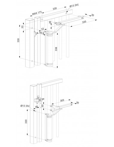 Samozamykacz Locinox LION-9005