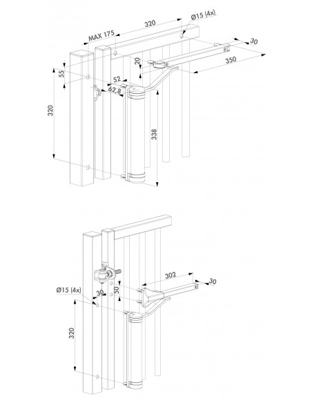 Samozamykacz Locinox LION-9005