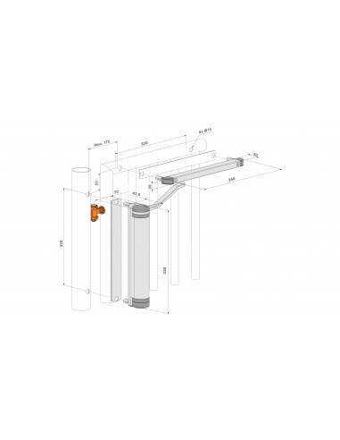 Samozamykacz Locinox LION-ZILV