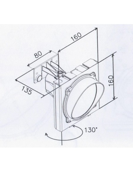 Lampa semaforowa SOMMER LED 24 V - zielona