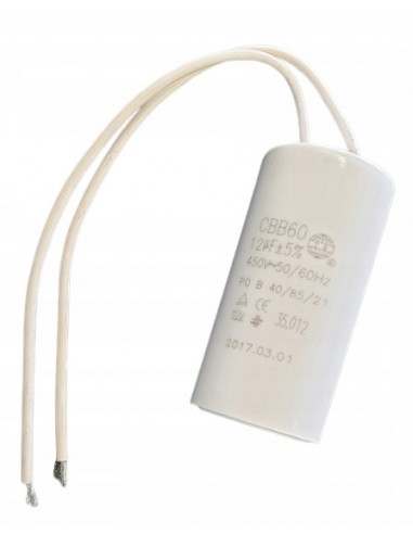 kondensator do NICE ROBO 500, 12 uF 450V, oryginał