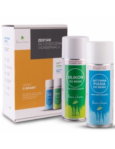 silikon i piana aktywna - zestaw do bramy