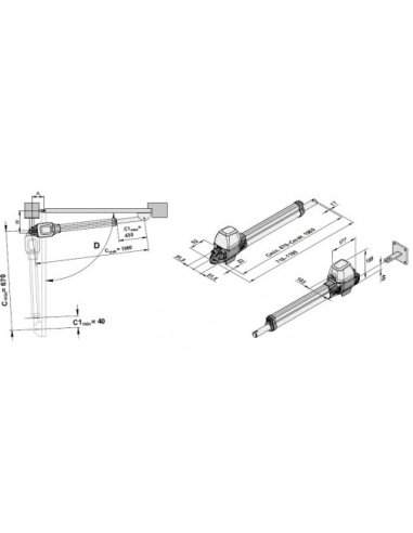 SOMMER TWIST M do bram 2-skrzydłowych...