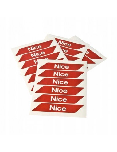 naklejki NICE odblaskowe,...