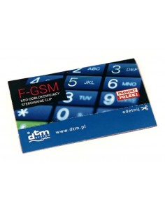 F-GSM kod odblokowujący do odbiornika FLEX4G